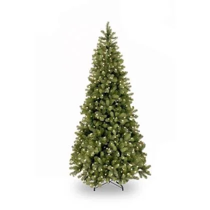 Poly Bayberry Slim Hinged verlichte kunstkerstboom - 243 cm - Groen -