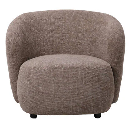 PTMD Aphrodite Taupe Fauteuil Legacy 3 Mink Fabric