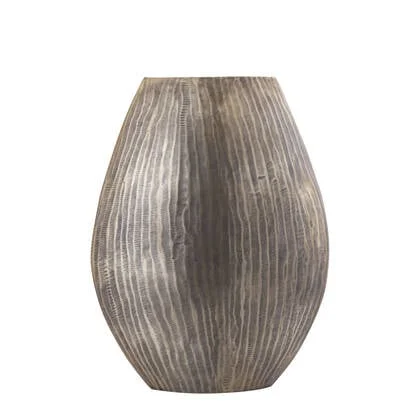 PTMD Jowad Antique Gold Alu Sheet Pot Rib High Oval M