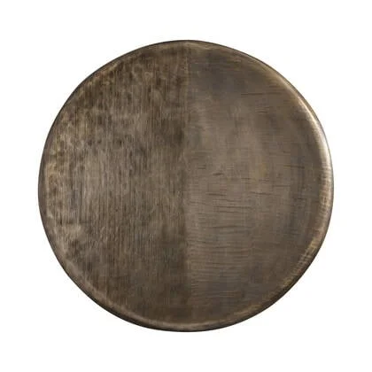 PTMD Jowad Antique Gold Alu Sheet Wall Panel Ribbed L