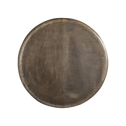 PTMD Jowad Antique Gold Alu Sheet Wall Panel Ribbed M