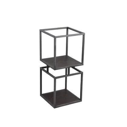 PTMD - Kast Nanci - Zwart - 33.5x33.5x73.5cm