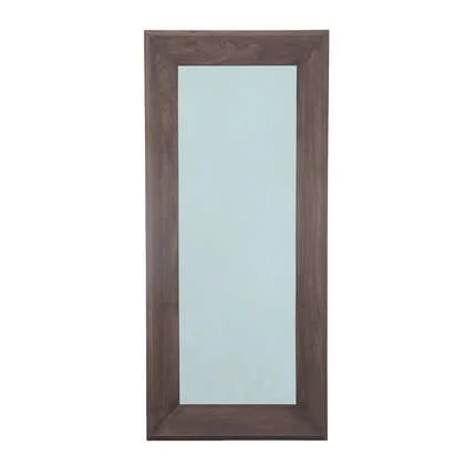 PTMD Nicka Brown Mango Wood Rectangle Mirror S