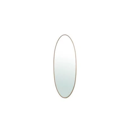 PTMD Serine Sand Steel Oval Mirror Small