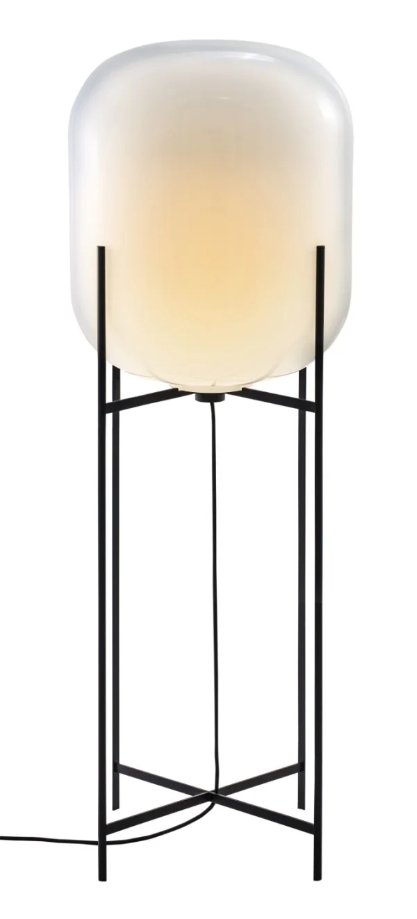 Pulpo Oda Big vloerlamp - wit-zwart