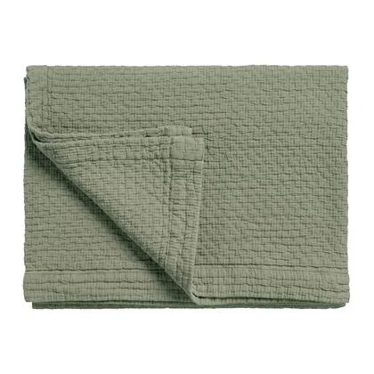 Pure 82 Sprei Thyme | 260 x 260 cm | Groen | Katoen