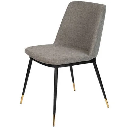 Puur - Larvik eetkamerstoel stof lichtgrijs