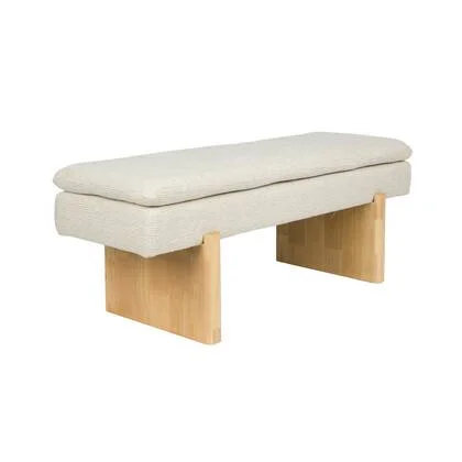Puur Preston bench - beige|hout