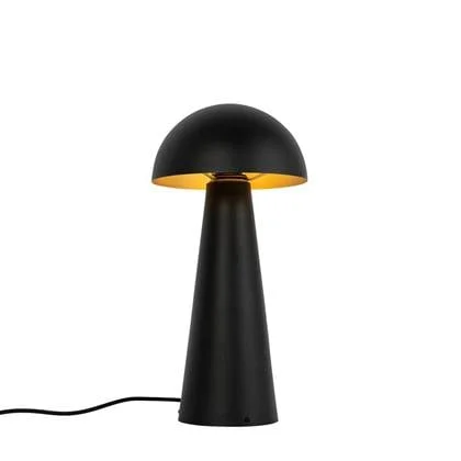 QAZQA Buiten vloerlamp zwart 50 cm - Mushroom