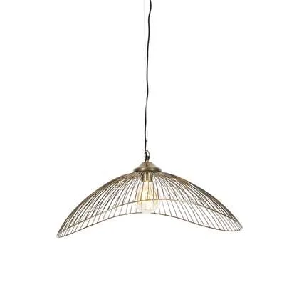 QAZQA Design hanglamp messing 64 cm - Pia