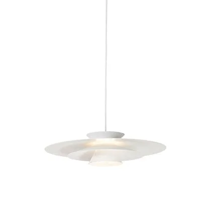 QAZQA Design hanglamp wit incl. LED 3-staps dimbaar - Pauline