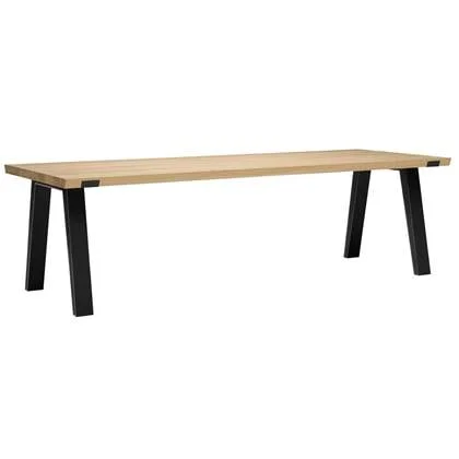 QLiv Side-to-Side tafel 180x90 Soap Oak