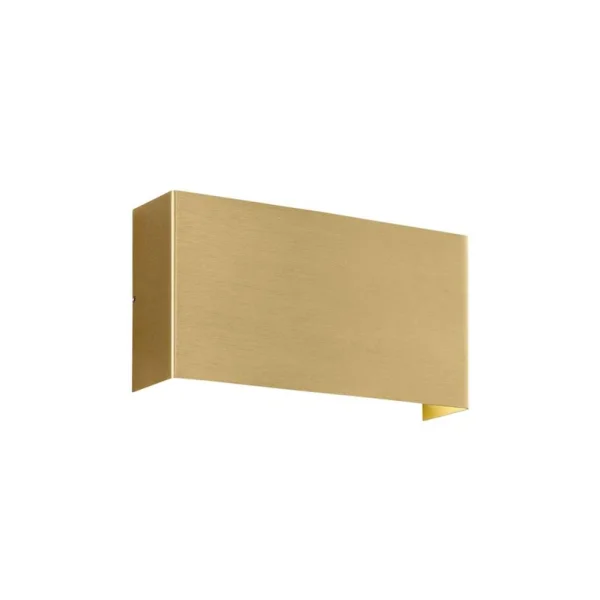 Quitani - MajaWandlamp L22 Matt Brass Lucande