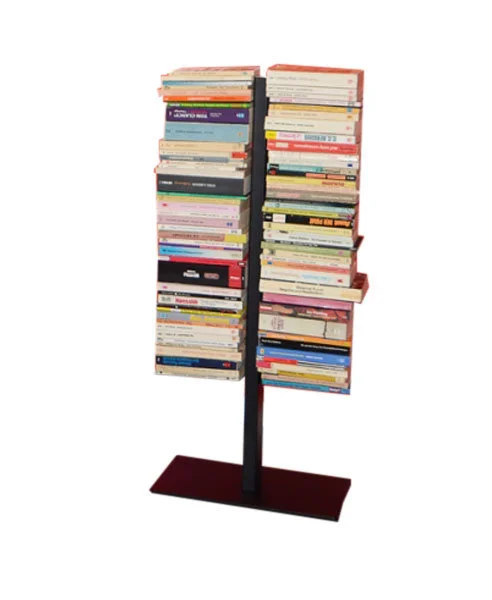 Radius Booksbaum dubbel boekenrek - Hoogte 91 cm - zwart