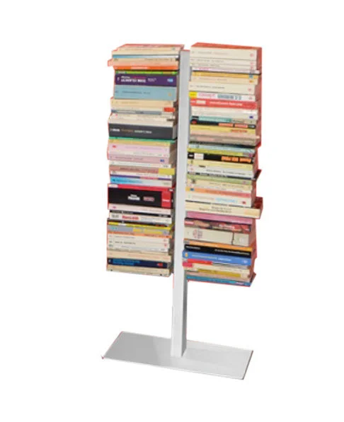 Radius Booksbaum dubbel boekenrek - wit - Hoogte 91 cm