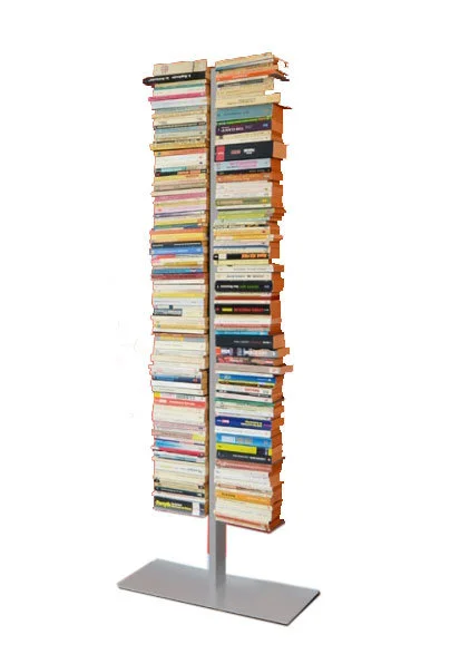 Radius Booksbaum dubbel boekenrek - zilver - 170 cm