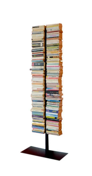 Radius Booksbaum dubbel boekenrek - zwart - 170 cm