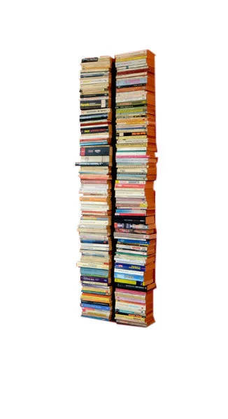 Radius Booksbaum dubbel boekenwandrek - 170 cm - zwart