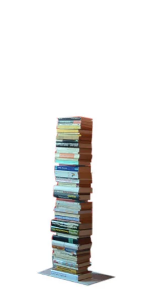 Radius Booksbaum enkel boekenrek - wit - Hoogte 90,5 cm