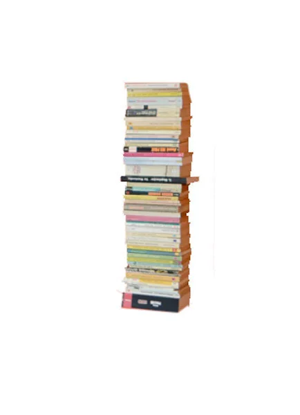 Radius Booksbaum enkel boekenwandrek - wit - Hoogte 90 cm