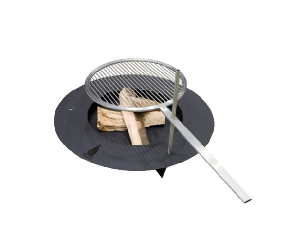 Radius Fireplate vuurschaal zwart - L Ø 100 cm