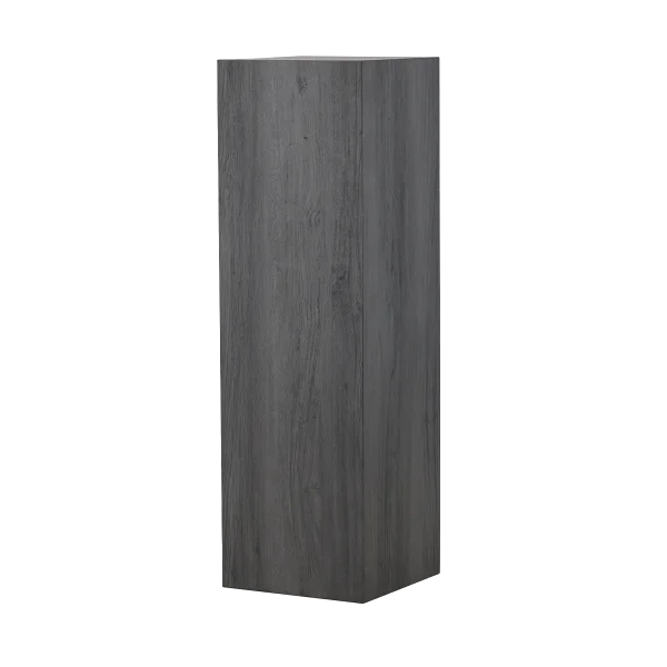 Rana houten decoratieve zuil zwart - 130 x 40 cm