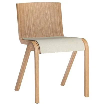 Ready eetkamerstoel naturel eiken, zitting Hallingdal 65 0200