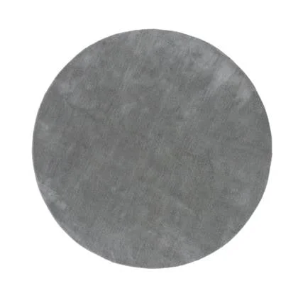 Rebellenclub Bramming Vloerkleed Rond ø200 - Grijs