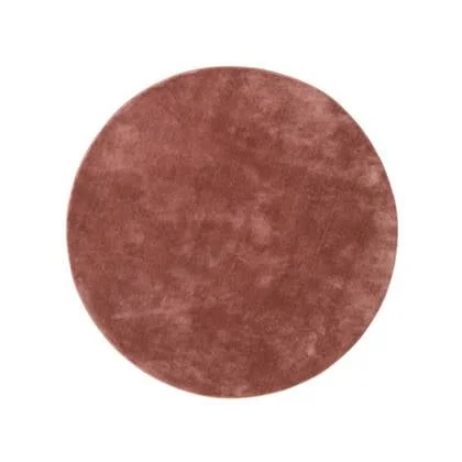 Rebellenclub Bramming Vloerkleed Rond ø200 - Roze