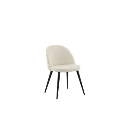 Rebellenclub Carzorla Eetkamerstoel - Set van 2 - Wit