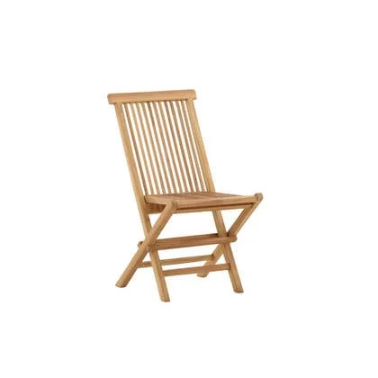 Rebellenclub Crema Tuinstoel - Set van 2 - Naturel Hout