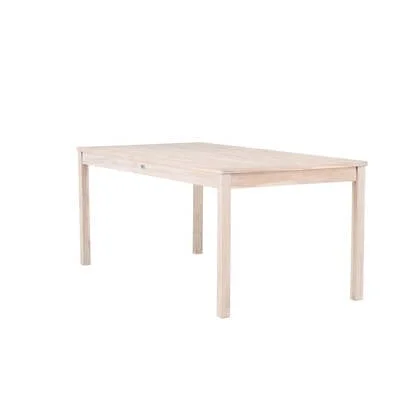 Rebellenclub Crema Tuintafel - 180 x 90 cm - Whitewash