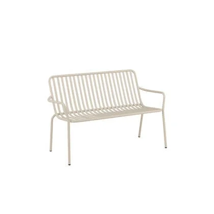 Rebellenclub Electra Tuinbankje - 130 x 64 cm - Beige Ê