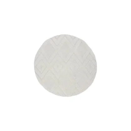 Rebellenclub Fino Vloerkleed - ø200cm - Beige