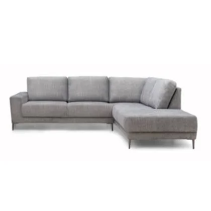 Rebellenclub Hoekbank Malmö - 2,5-zits + Hoekeiland - Unit Dark Grey