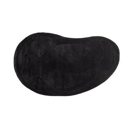 Rebellenclub Koa Vloerkleed Ovaal 290x175cm - Zwart