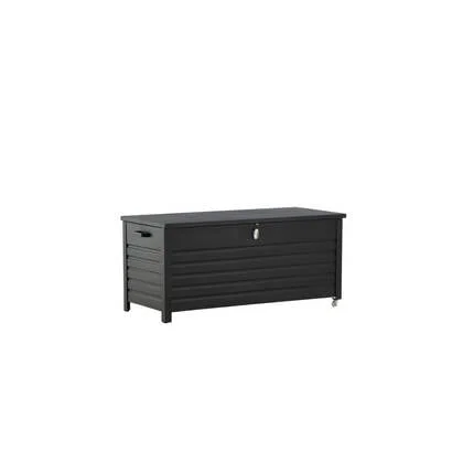 Rebellenclub Malva Kussen Opbergbox - 130 x 60 cm - Zwart