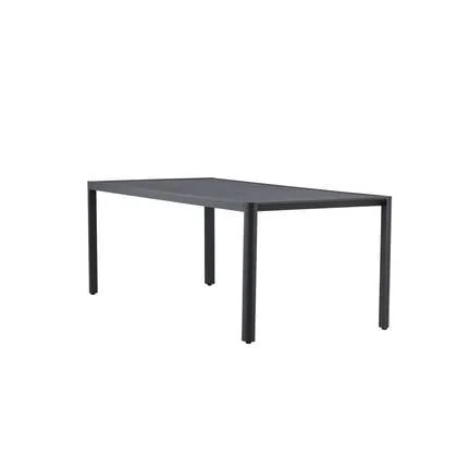 Rebellenclub Minosa Tuintafel - 200 x 90 cm - Zwart