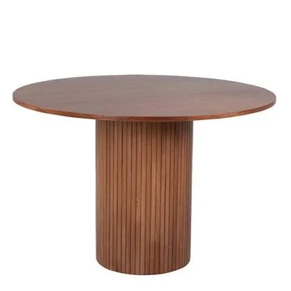 Rebellenclub Pokka Eetkamertafel - ø110 cm - Mocca