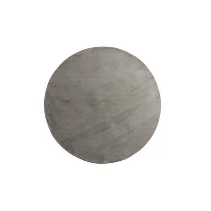 Rebellenclub Salo Vloerkleed Rond 200x200cm - Lichtgrijs