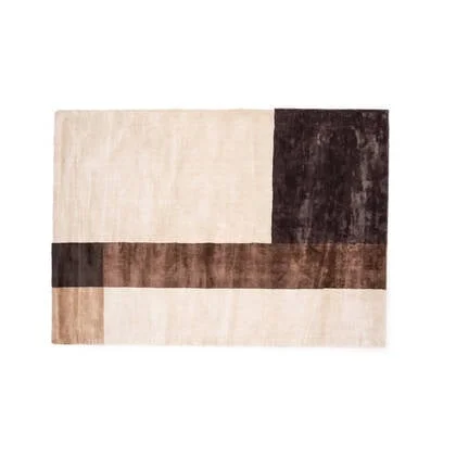 Rebellenclub Saturnia Vloerkleed - 350 x 250 cm - Bruin