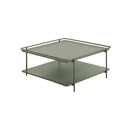 Rebellenclub Ubud Salontafel 75 x 75 cm - Groen