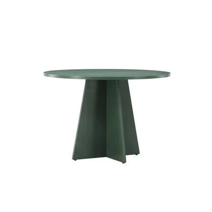 Rebellenclub Vonge Eetkamertafel - ¿110 cm - Groen
