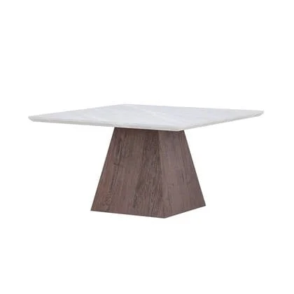 Rebellenclub Zeva Salontafel - 80 x 80 cm - Lichtgrijs