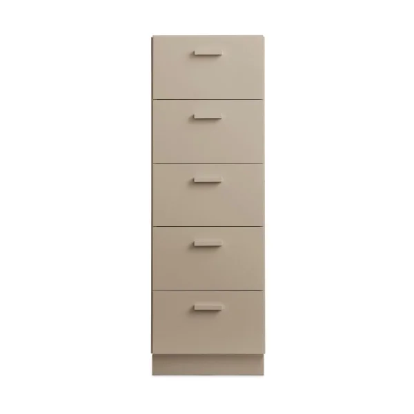 Relief Relief hoge bureau met sokkel 41x115 cm beige