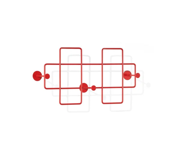 Richard Lampert Bazar Wandkapstok - medium - bloedoranje