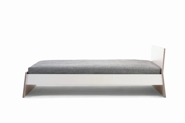 Richard Lampert Bed Stockholm - melamine wit - zonder bedlade - 180 cm