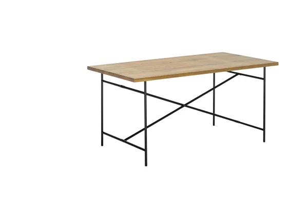 Richard Lampert Eiermann 2 Eettafel - eiken - zwart - 160 x 83 cm