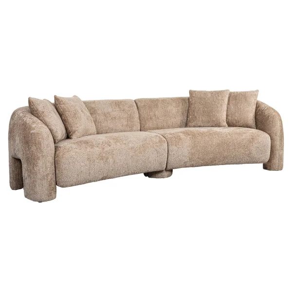 Richmond 3-zits Bank Milania Chenille - Beige