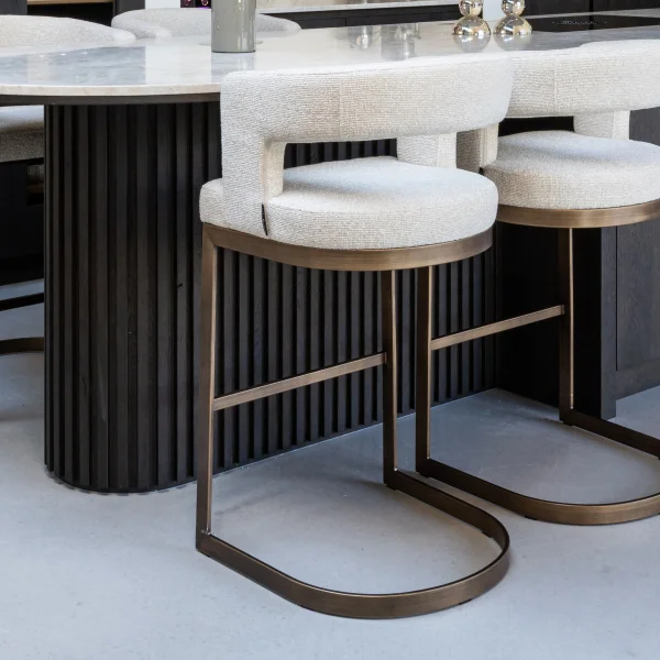 Richmond Barstoel Ellis - Biscotti (zithoogte 75cm)